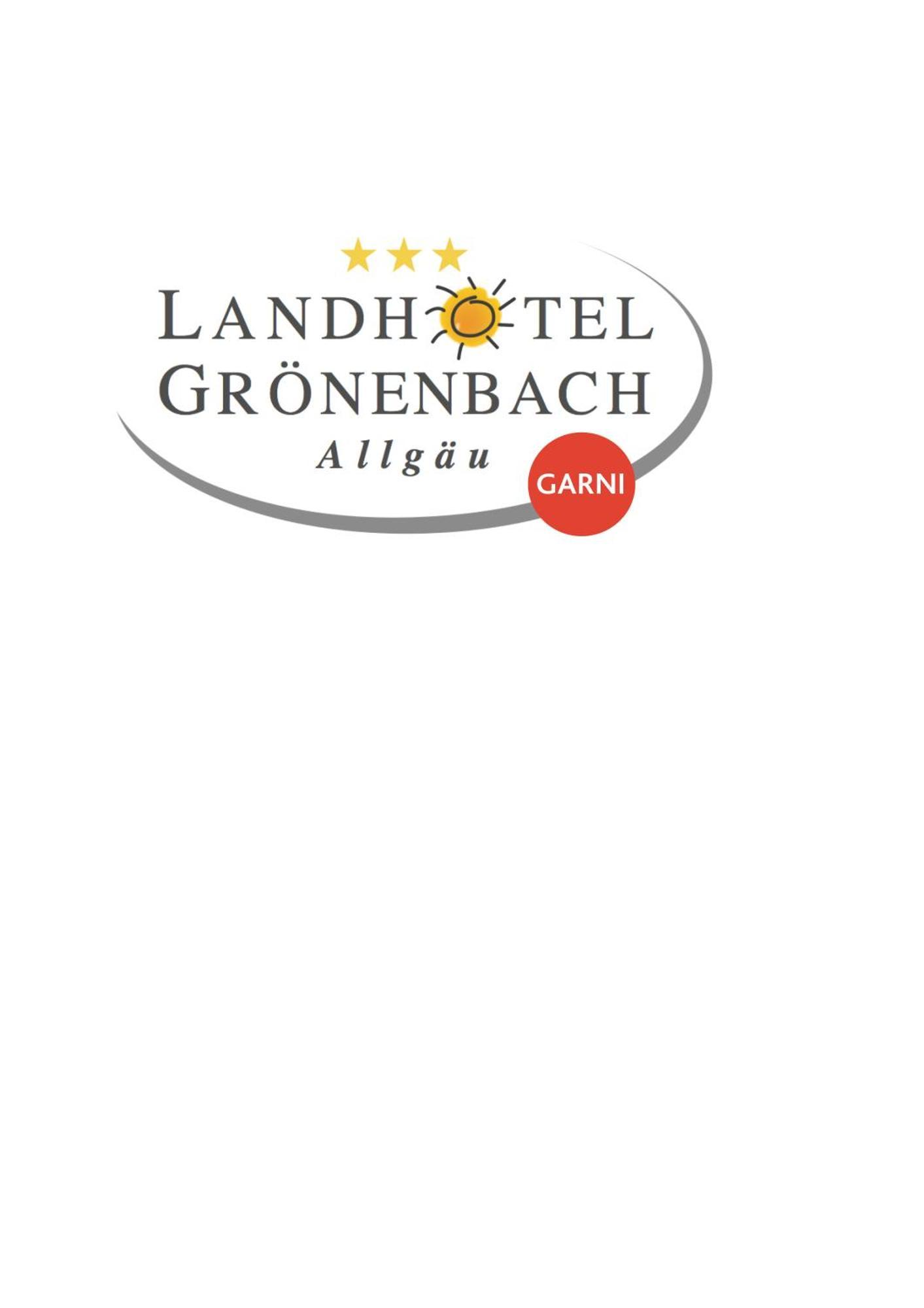 Landhotel Groenenbach Bad Groenenbach Exterior photo